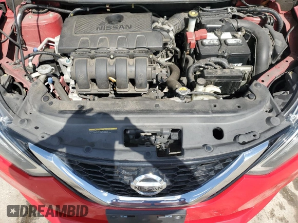 2016 Nissan Sentra SV with VIN 3N1AB7AP4GL676972, listed as a Copart auction lot 53526055 with 146,128 mi miles and Salvage Title. Bid and sale history available at DreamBid. Image 11.