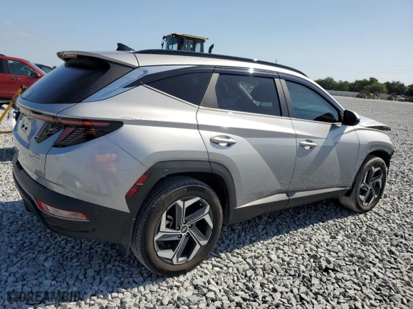2022 Hyundai Tucson Hybrid SEL Convenience with VIN KM8JFCA11NU019406, listed as a Copart auction lot 52134755 with 18,836 mi miles and Non Repairable. Bid and sale history available at carsss.com. Image 3.