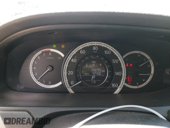 2015 Honda Accord EX-L with VIN 1HGCR2F83FA120987, listed as a Copart auction lot 55262705 with 199,295 mi miles and Salvage title. Bid and sale history available at DreamBid. Image 9.