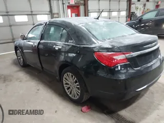 2012 Chrysler 200 Limited with VIN 1C3CCBCGXCN327154, listed as a IAAI auction lot 41330548 with 135,539 mi miles. Bid and sale history available at carsss.com. Image 3.