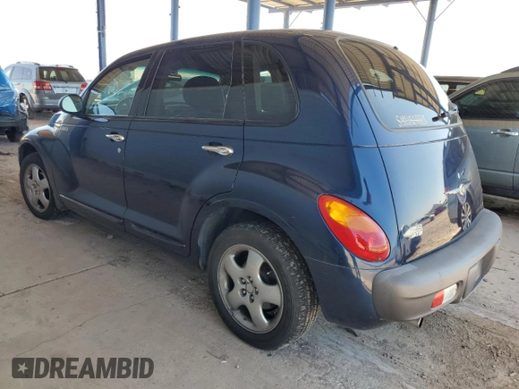 2001 Chrysler PT Cruiser with VIN 3C8FY4BB61T589728, listed as a Copart auction lot 58232895 with 65,646 mi miles and Clean title. Bid and sale history available at DreamBid. Image 2.