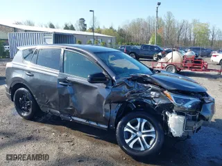 2018 Toyota RAV4 LE with VIN JTMBFREV0JJ732236, listed as a IAAI auction lot 41913555 with 60,432 mi miles. Bid and sale history available at carsss.com. Image 1.