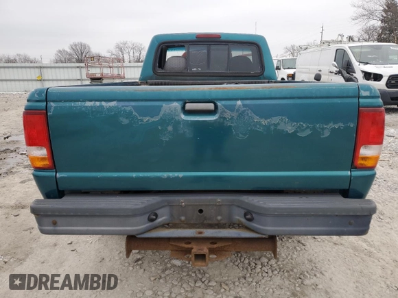1994 Ford Ranger with VIN 1FTCR11A2RUD35590, listed as a Copart auction lot 42224575 with 61,095 mi miles and Salvage Title. Bid and sale history available at DreamBid. Image 6.