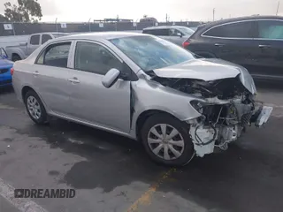 2010 Toyota Corolla with VIN JTDBU4EE7A9111604, listed as a IAAI auction lot 41909665 with 1 mi miles. Bid and sale history available at carsss.com. Image 1.