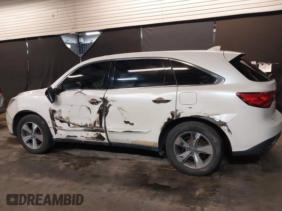 2014 Acura MDX with VIN 5FRYD3H28EB003234, listed as a IAAI auction lot 41101167 with 192,090 mi miles. Bid and sale history available at carsss.com. Image 15.