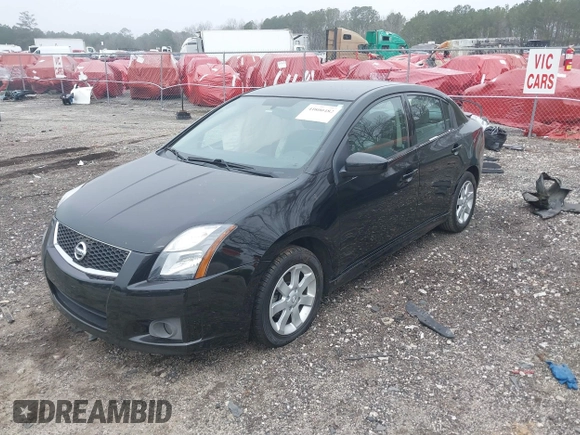 2012 Nissan Sentra S with VIN 3N1AB6AP9CL693612, listed as a IAAI auction lot 41800482 with 207,036 mi miles and . Bid and sale history available at DreamBid. Image 2.