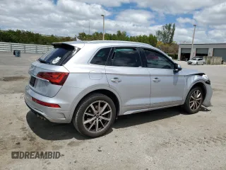 2023 Audi SQ5 Premium Plus with VIN WA1A4AFY7P2111195, listed as a Copart auction lot 50135224 with 10,436 mi miles. Bid and sale history available at carsss.com. Image 3.