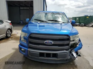2015 Ford F-150 XL with VIN 1FTEW1CG8FFD02631, listed as a Copart auction lot 60219845 with 131,759 mi miles and Salvage title. Bid and sale history available at DreamBid. Image 5.