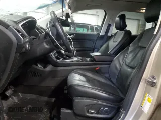 2018 Ford Edge Titanium with VIN 2FMPK4K90JBB61813, listed as a Copart auction lot 81506884 with 64,127 mi miles and Salvage Title. Bid and sale history available at carsss.com. Image 7.