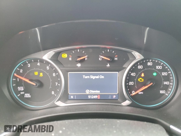 2019 Chevrolet Equinox Premier with VIN 2GNAXYEXXK6222972, listed as a Copart auction lot 43965575 with 51,249 mi miles and Salvage title. Bid and sale history available at DreamBid. Image 9.