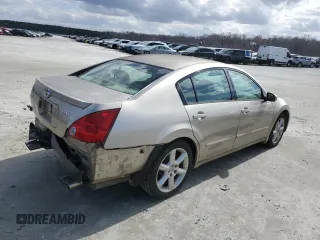 2005 Nissan Maxima 3.5 SE with VIN 1N4BA41E45C815045, listed as a Copart auction lot 48057835 with 168,463 mi miles and Salvage Title. Bid and sale history available at carsss.com. Image 3.