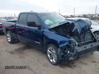 2022 Ram 1500 Big Horn with VIN 1C6RREBT3NN425148, listed as a IAAI auction lot 41599904 with 48,611 mi miles and . Bid and sale history available at DreamBid. Image 1.