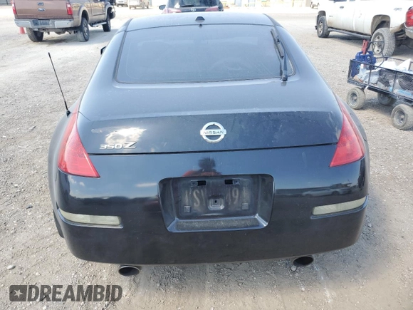 2007 Nissan 350Z with VIN JN1BZ34D27M504665, listed as a Copart auction lot 74428404 with 142,778 mi miles and Salvage Title. Bid and sale history available at DreamBid. Image 6.