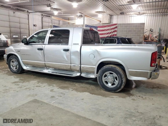 2006 Dodge Ram 1500 SLT with VIN 3D7KR19D56G221081, listed as a Copart auction lot 47200185 with 275,243 mi miles and Salvage Title. Bid and sale history available at carsss.com. Image 2.