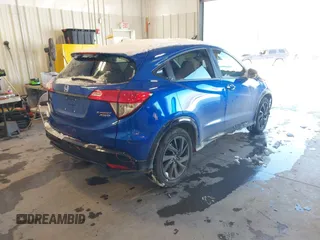 2022 Honda HR-V Sport with VIN 3CZRU6H11NM757838, listed as a IAAI auction lot 41346798 with 30,092 mi miles. Bid and sale history available at carsss.com. Image 4.