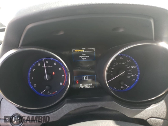 2015 Subaru Outback Premium with VIN 4S4BSBHC7F3278930, listed as a Copart auction lot 58408005 with 91,503 mi miles and Salvage title. Bid and sale history available at DreamBid. Image 9.