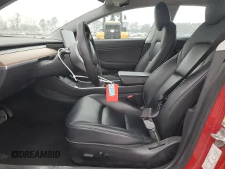 2020 Tesla Model 3 Long Range with VIN 5YJ3E1EB6LF620422, listed as a Copart auction lot 48899245 with 82,245 mi miles and Salvage Title. Bid and sale history available at carsss.com. Image 7.