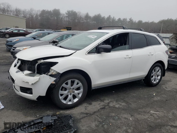 2007 Mazda CX-7 Touring with VIN JM3ER293270100526, listed as a Copart auction lot 83574844 with 142,828 mi miles and Salvage Title. Bid and sale history available at carsss.com. Image 1.