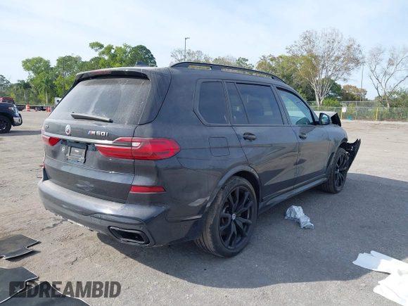 2022 BMW X7 M50i z VIN 5UXCX6C08N9M15818, wystawiony jako IAAI lot #41434065 z przebiegiem 52 740 mil mil oraz . Historia ofert i sprzedaży dostępna na DreamBid. Obrazek 4.