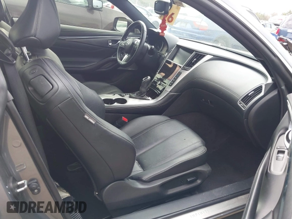 2017 Infiniti Q60 Premium with VIN JN1EV7EL5HM550031, listed as a IAAI auction lot 41965643 with 61,717 mi miles and . Bid and sale history available at DreamBid. Image 5.