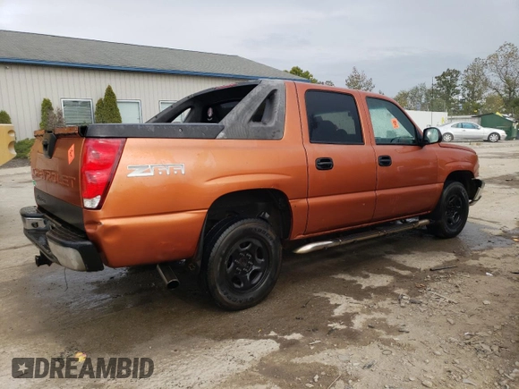2004 Chevrolet Avalanche Z66 with VIN 3GNEC12T44G337905, listed as a Copart auction lot 71874904 with 264,570 mi miles and Non Repairable. Bid and sale history available at carsss.com. Image 3.