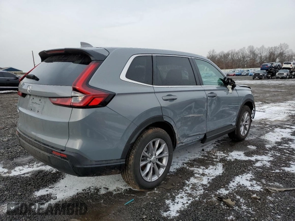 2025 Honda CR-V EX with VIN 2HKRS4H44SH441135, listed as a Copart auction lot 43764055 with 2,173 mi miles and Salvage Title. Bid and sale history available at DreamBid. Image 3.