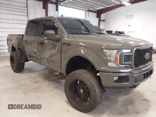 2020 Ford F-150 XL with VIN 1FTEW1E43LFC17503, listed as a IAAI auction lot 42641077 with 58,891 mi miles and . Bid and sale history available at DreamBid. Image 1.