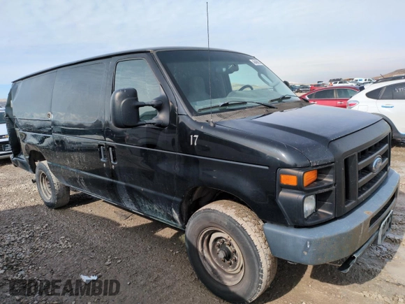 2012 Ford Econoline Cargo Super Duty Commercial with VIN 1FTSS3EL8CDB15093, listed as a Copart auction lot 46466605 with 263,217 mi miles and Salvage title. Bid and sale history available at DreamBid. Image 4.