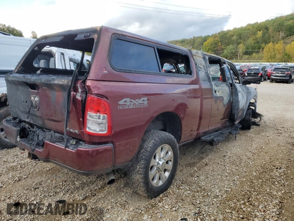 2019 Ram 2500 Lone Star z VIN 3C6UR5ML0KG609457, wystawiony jako Copart lot #75983264 z przebiegiem Nie podano mil oraz Szkoda całkowita • Salvage title. Historia ofert i sprzedaży dostępna na DreamBid. Obrazek 3.