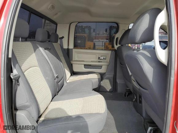 2010 Dodge Ram 1500 SLT with VIN 1D7RB1CT1AS196555, listed as a Copart auction lot 47580305 with 201,771 mi miles and Salvage Title. Bid and sale history available at carsss.com. Image 10.