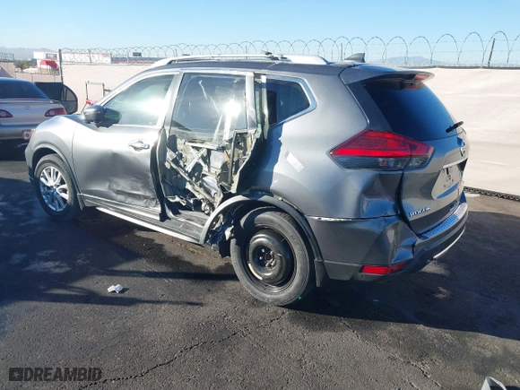 2017 Nissan Rogue SL with VIN 5N1AT2MT7HC767765, listed as a IAAI auction lot 41141255 with 143,584 mi miles. Bid and sale history available at carsss.com. Image 3.