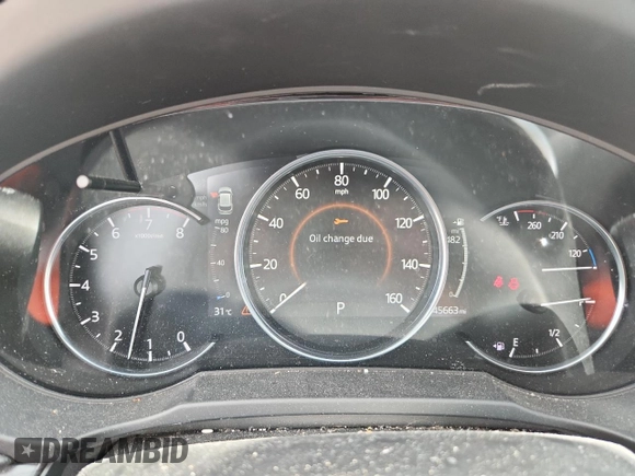 2019 Mazda CX-5 Grand Touring with VIN JM3KFADM2K1637664, listed as a Copart auction lot 63400975 with 45,663 mi miles and Salvage title. Bid and sale history available at DreamBid. Image 9.