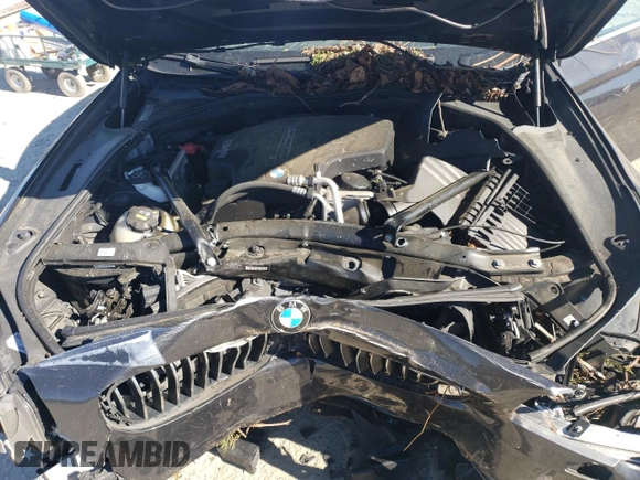 2015 BMW 5 Series 528i xDrive with VIN WBA5A7C55FD620599, listed as a Copart auction lot 74997904 with 119,474 mi miles and Salvage title. Bid and sale history available at DreamBid. Image 12.