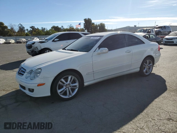 2008 Mercedes-Benz CLK-Class 3.5L with VIN WDBTJ56H68F234851, listed as a Copart auction lot 75906144 with 299,729 mi miles and Clean Title. Bid and sale history available at carsss.com. Image 1.