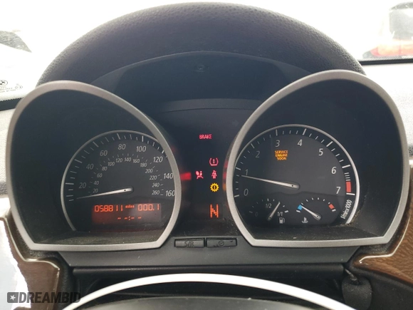 2003 BMW Z4 2.5i with VIN 4USBT334X3LR66028, listed as a Copart auction lot 54133415 with 58,811 mi miles and Clean Title. Bid and sale history available at carsss.com. Image 9.