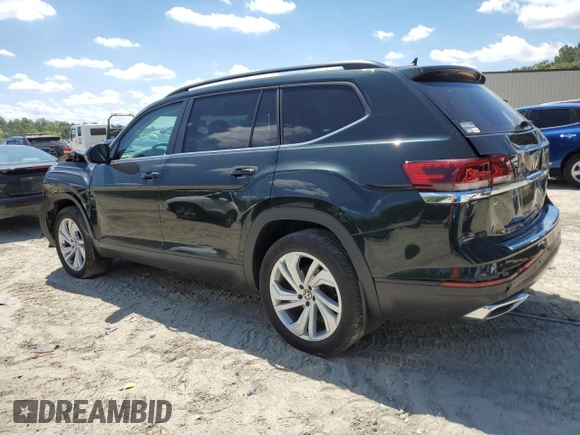 2021 Volkswagen Atlas SE z VIN 1V2HP2CA0MC608375, wystawiony jako Copart lot #56073325 z przebiegiem 38 240 mil mil oraz Szkoda całkowita • Salvage title. Historia ofert i sprzedaży dostępna na DreamBid. Obrazek 2.