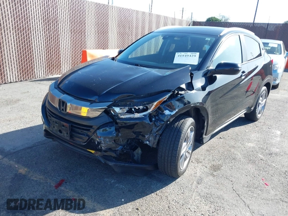 2019 Honda HR-V EX with VIN 3CZRU5H52KM717938, listed as a IAAI auction lot 41949429 with 46,829 mi miles. Bid and sale history available at carsss.com. Image 17.