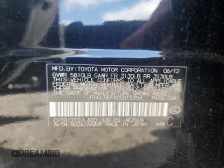 2012 Lexus LS 460 с VIN JTHCL5EFXC5015254, выставлен на аукционе Copart как лот 58261445 с пробегом Не указан миль и Списание • Salvage title. История ставок и продаж доступна на DreamBid. Изображение 12.