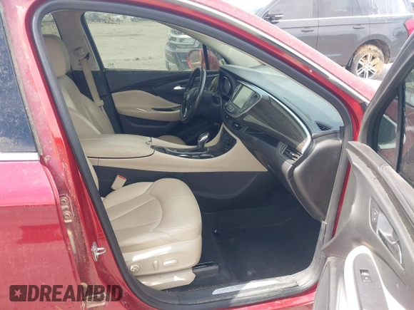 2020 Buick Envision Essence with VIN LRBFXCSA2LD019996, listed as a IAAI auction lot 41822093 with 112,829 mi miles and . Bid and sale history available at carsss.com. Image 5.