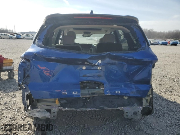 2022 Kia Sorento SX Prestige with VIN 5XYRK4LFXNG104098, listed as a Copart auction lot 47612715 with 26,017 mi miles and Salvage title. Bid and sale history available at DreamBid. Image 6.