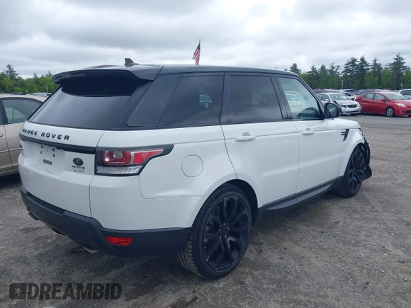 2016 Land Rover Range Rover Sport SE with VIN SALWG2PF0GA109938, listed as a IAAI auction lot 42314063 with 90,462 mi miles and . Bid and sale history available at DreamBid. Image 4.