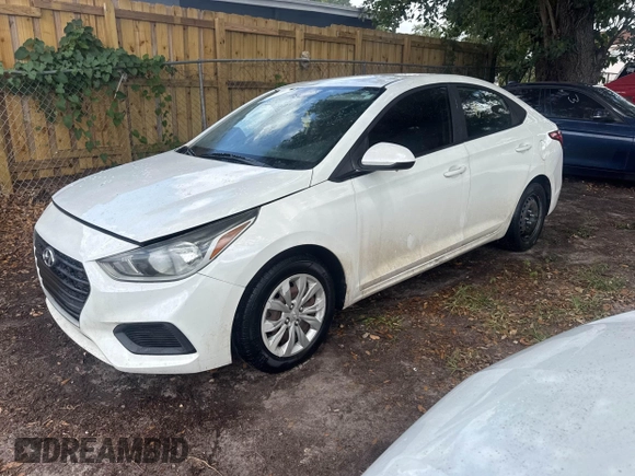 2019 Hyundai Accent SE with VIN 3KPC24A38KE077040, listed as a IAAI auction lot 42212005 with 93,911 mi miles and . Bid and sale history available at DreamBid. Image 2.