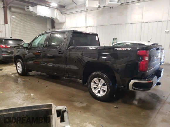 2023 Chevrolet Silverado 1500 LT with VIN 1GCUDDEDXPZ322787, listed as a Copart auction lot 42681305 with 40,075 mi miles and Salvage Title. Bid and sale history available at carsss.com. Image 2.