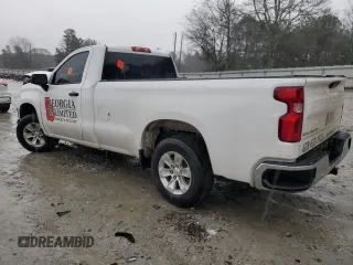2021 Chevrolet Silverado 1500 Work Truck with VIN 3GCNWAEF8MG357757, listed as a Copart auction lot 43406745 with 71,385 mi miles and Salvage Title. Bid and sale history available at carsss.com. Image 2.