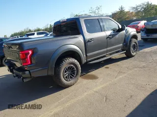 2020 Ford F-150 Raptor with VIN 1FTFW1RG5LFA62445, listed as a IAAI auction lot 41811982 with 95,947 mi miles and . Bid and sale history available at carsss.com. Image 4.