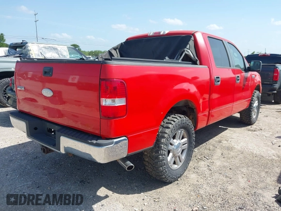 2007 Ford F-150 XLT with VIN 1FTRW14W97KD17073, listed as a IAAI auction lot 42524383 with 90,152 mi miles and . Bid and sale history available at DreamBid. Image 4.