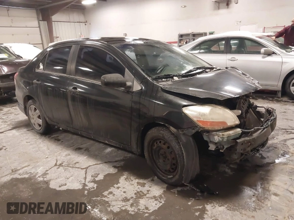 2008 Toyota Yaris with VIN JTDBT923681236766, listed as a IAAI auction lot 41599333 with 196,327 mi miles. Bid and sale history available at carsss.com. Image 1.