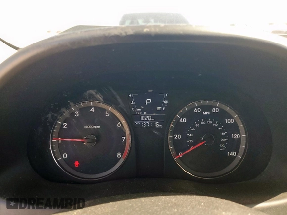 2012 Hyundai Accent SE z VIN KMHCU5AE7CU005441, wystawiony jako Copart lot #56795225 z przebiegiem 137 116 mil mil oraz Szkoda całkowita • Salvage title. Historia ofert i sprzedaży dostępna na DreamBid. Obrazek 9.