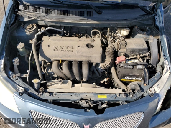 2006 Pontiac Vibe with VIN 5Y2SL65846Z460705, listed as a Copart auction lot 78142664 with 172,014 mi miles and Salvage Title. Bid and sale history available at DreamBid. Image 12.