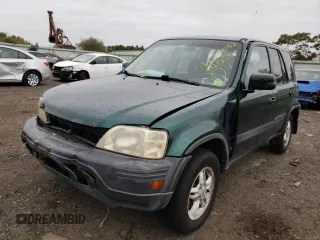2001 Honda CR-V EX with VIN JHLRD18641C041258, listed as a Copart auction lot 55672275 with 120,374 mi miles and Non Repairable. Bid and sale history available at carsss.com. Image 2.
